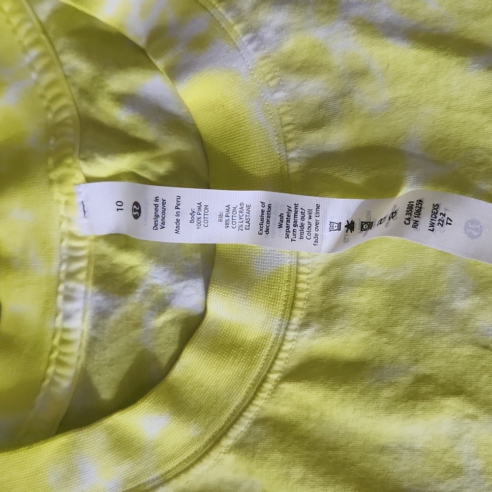 NWOT Lululemon All Yours Crop Cotton Tank - Picture 5 of 5